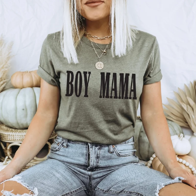 BOY MAMA • Olive Tee