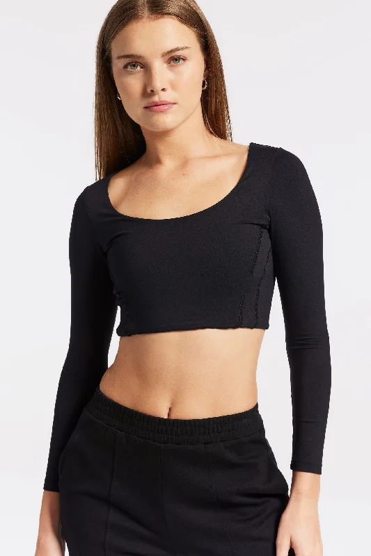 Crop Top - Black