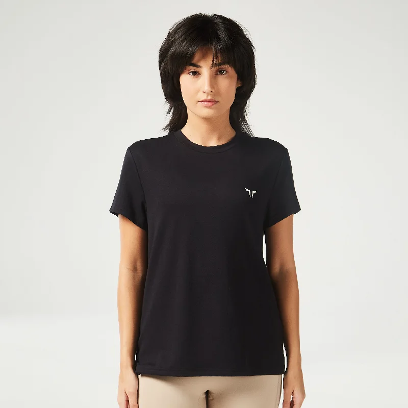 Essential Regular Fit Tee - Black