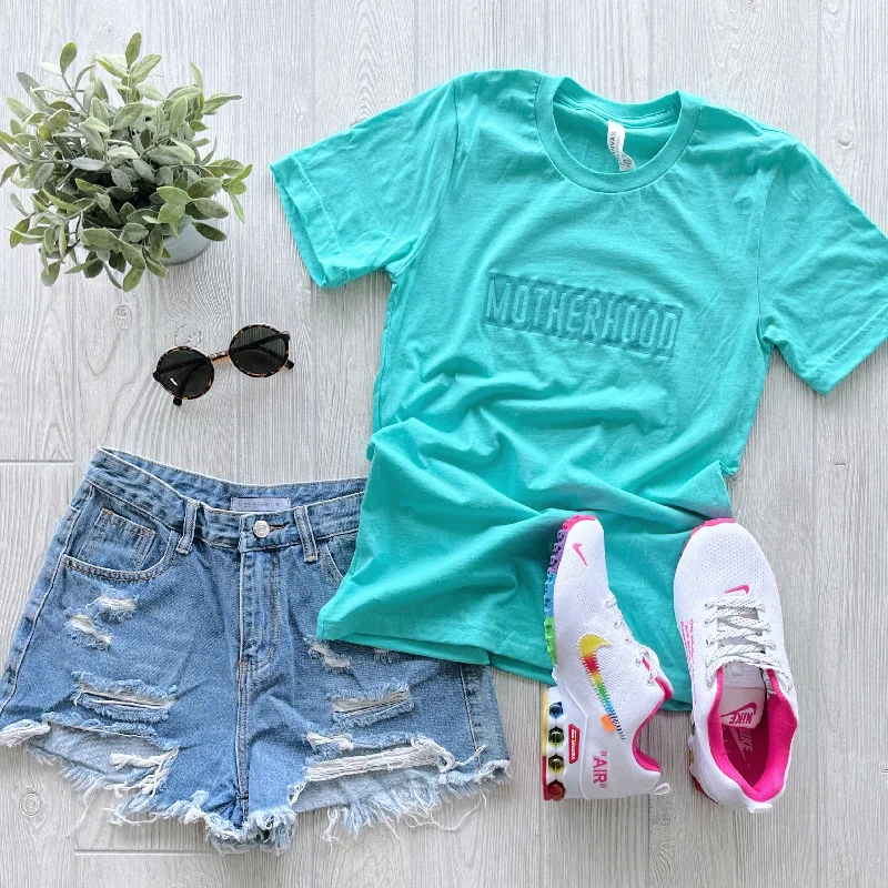 Motherhood Box • Teal Tonal Tee