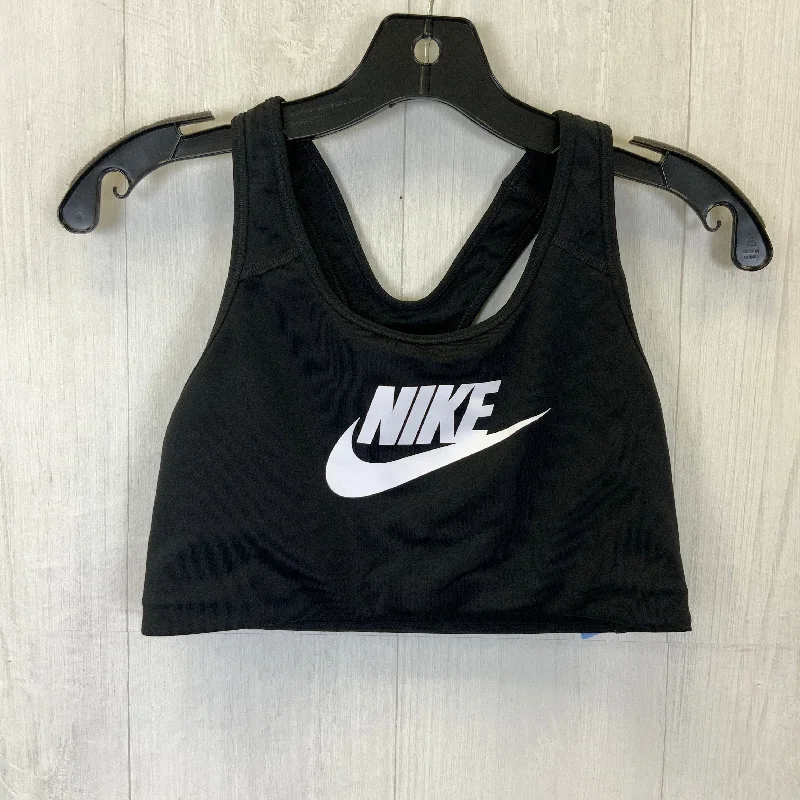 Athletic Bra By Nike Apparel In Black, Size: L