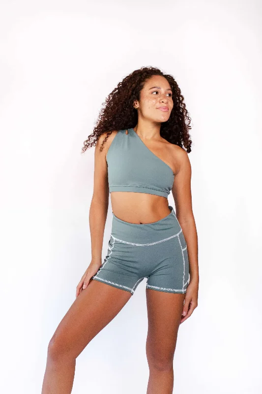 The Maverick Bra in Sage Green