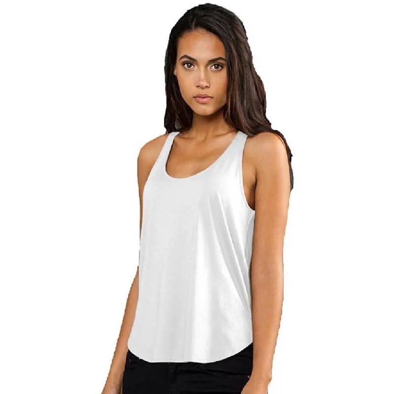 Ladies Rounded Hem Yoga Tank Top - Made in USA