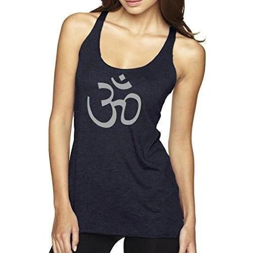 Ladies Yoga Racerback Tank Top - AUM