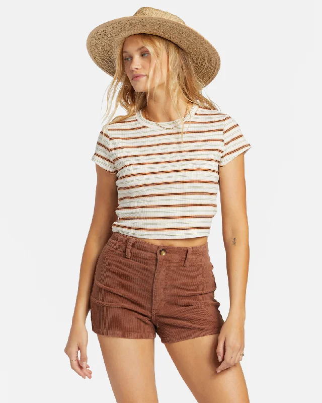 Free Fall Corduroy Shorts - Toasted Coconut