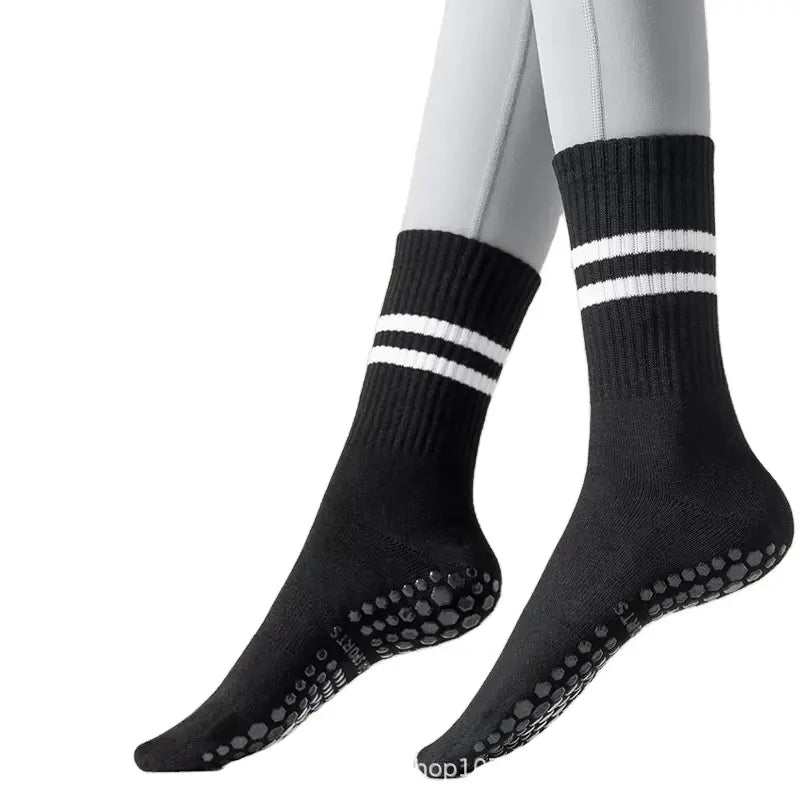 Tall yoga socks